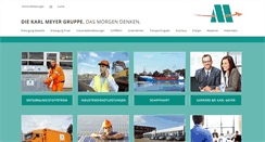 Desktop Screenshot of karl-meyer.de